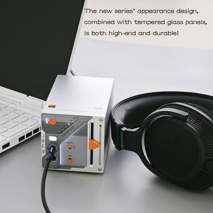 SMSL DS200 Headphone Amp DAC Bluetooth 5.1 Dual CS43131 Chip DAC Amp