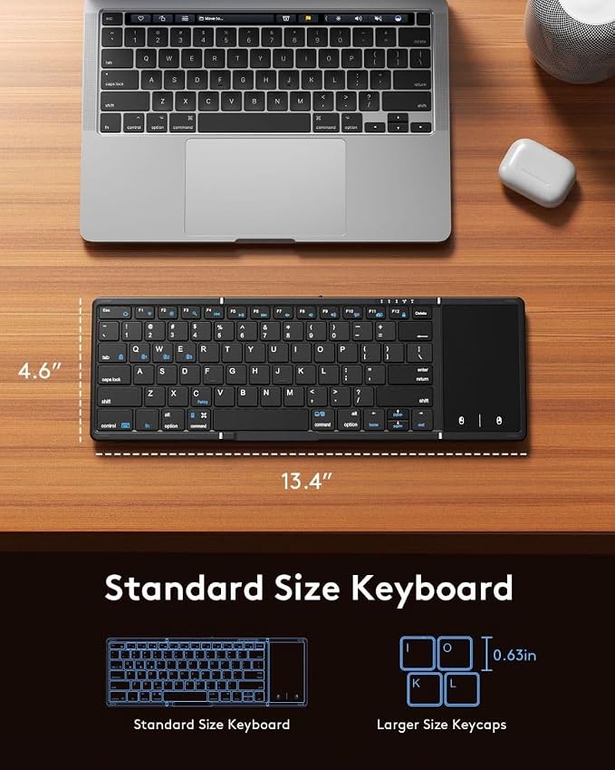 Samsers Foldable Bluetooth Keyboard