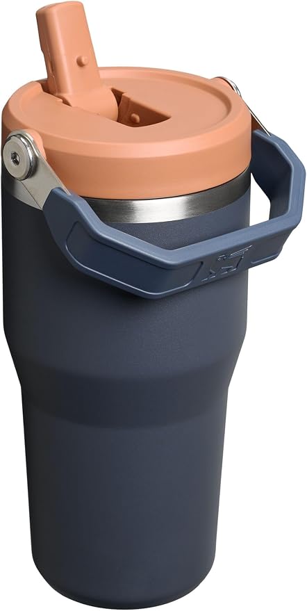 STANLEY IceFlow 2.0 Flip Straw Tumbler, 20 oz, Twilight | Easy Carry Handle |