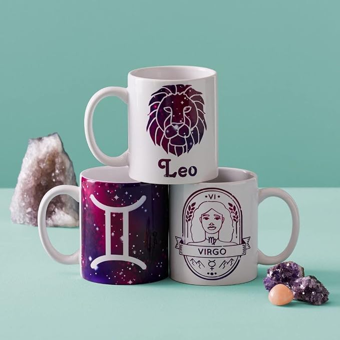 Cricut Beveled Blank Mug to Decorate, Dishwasher & Microwave Safe