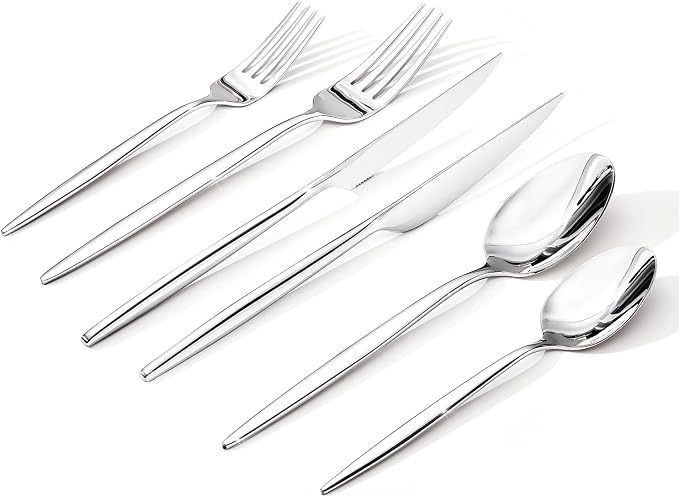 24 Piece Silverware Set for 4