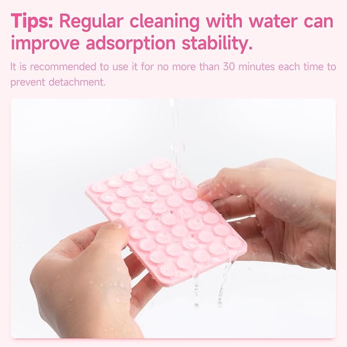 Silicone Suction Cup Phone Case Mount Double Sided, Phone Accessories