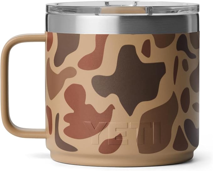 YETI Rambler 14 oz Ceramic Lined Stackable Mug, Vacuum Insulated, Stainless