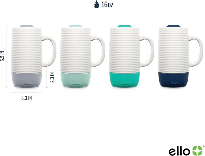 Ello Jane 18oz Ceramic Travel Mug