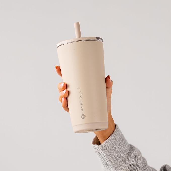 HydroJug Everyday Tumbler 20 oz, Ceramic-Lined Straw Cup
