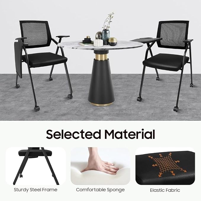 2 Pack Folding Office Chair