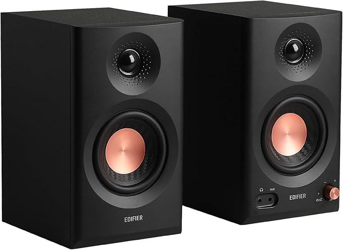 Edifier MR3 Powered Studio Monitor Speakers, Hi-Res Audio Certified Bluetooth