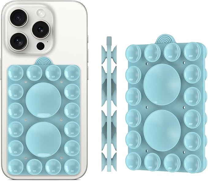 Silicone Suction Phone Holder Mount, Silicon Adhesive Phone Accessory
