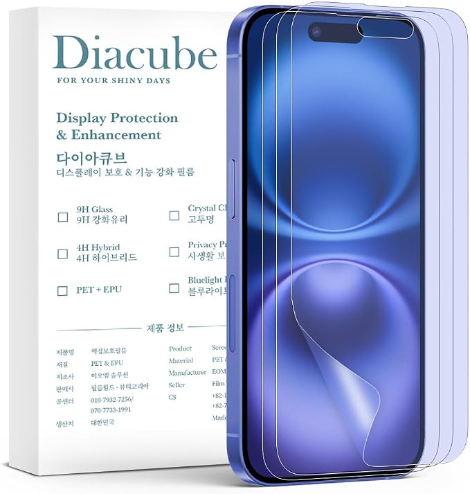 3-Pack Anti-Blue Light Matte Screen Protector