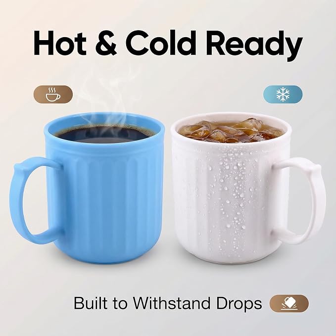 AOYITE 13 oz Plastic Coffee Cups