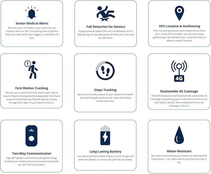 Safety+ Gemini 4G Medical Alert System
