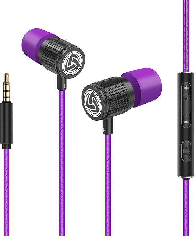 LUDOS Ultra Wired Earbuds in-Ear Headphones, 5 Years Warranty, Earphones