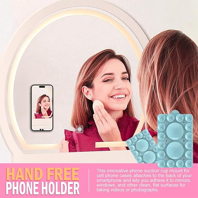 Silicone Suction Phone Holder Mount, Silicon Adhesive Phone Accessory