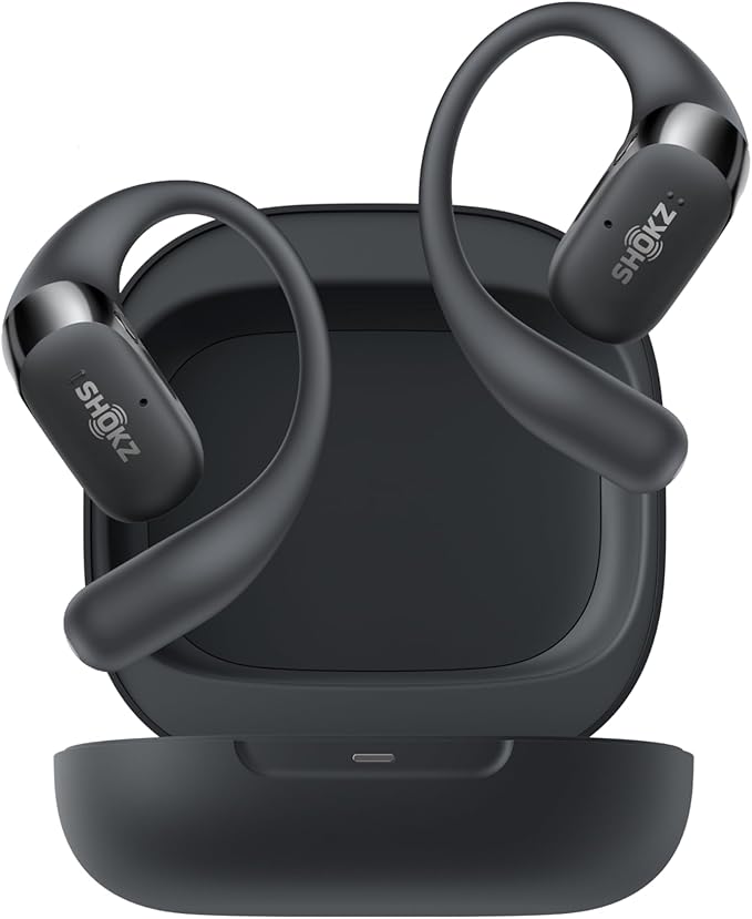 SHOKZ New OpenFit 2 Open-Ear Headphones, True Wireless Bluetooth Earphones