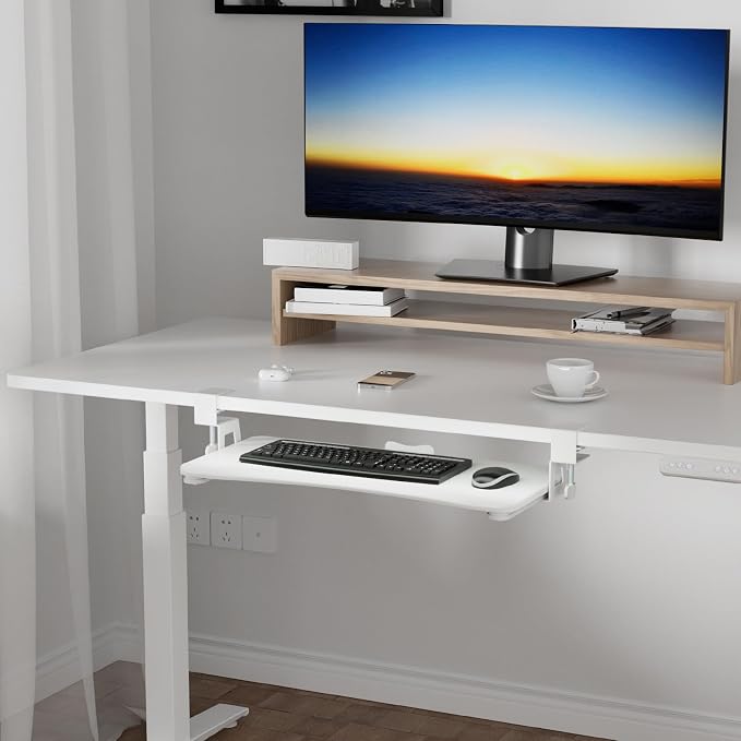 suptek Keyboard Tray Under Desk Pull Out