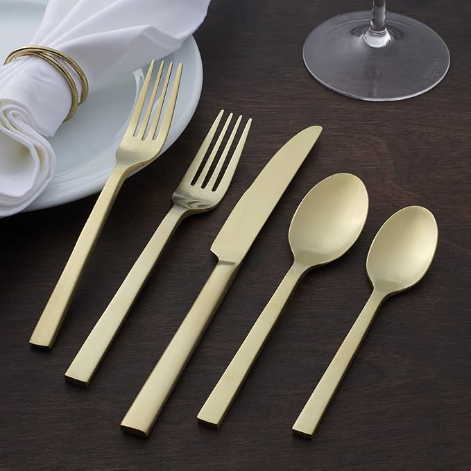 Oneida Chef's Table Champagne 20-Piece Silverware Set