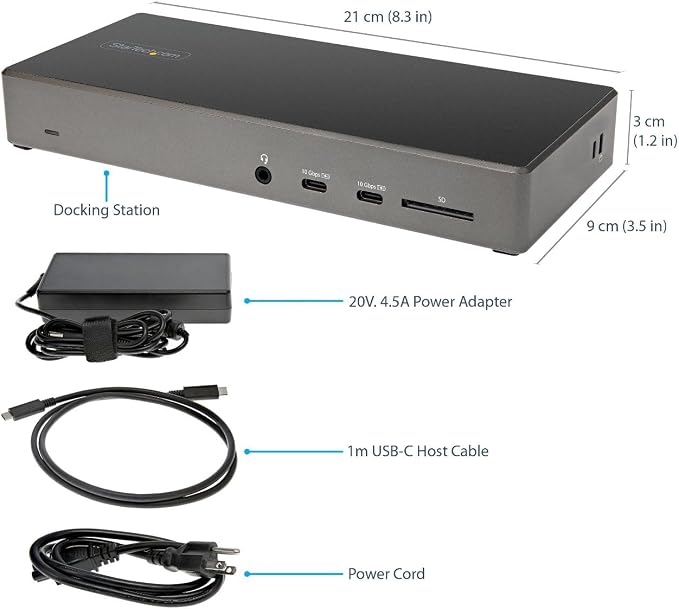 StarTech.com USB C Dock
