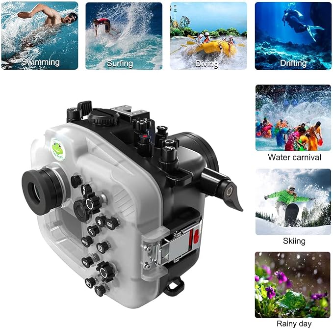 Sea frogs Underwater Camera Case Compatible