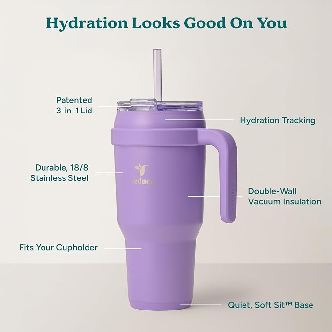 Reduce 40 oz Stainless Steel Tumbler