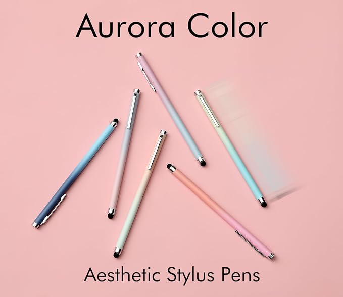 LINFANC Stylus Pens for Touch Screens, Linfanc 6 Pack Stylus Pens for iPad High