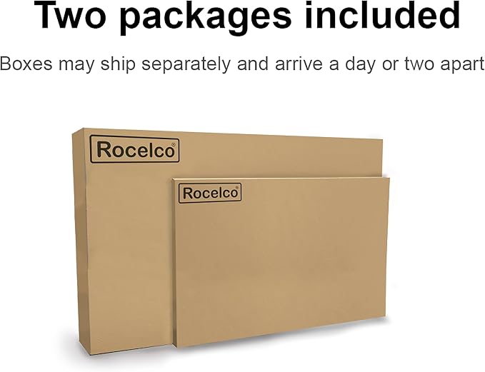 Rocelco 40" Large Height Adjustable Standing Desk