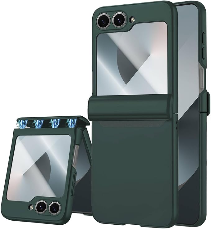 STORMTAL for Samsung Galaxy Z Flip 6 Case/Z Flip 7 FE Case, Hinge Protection