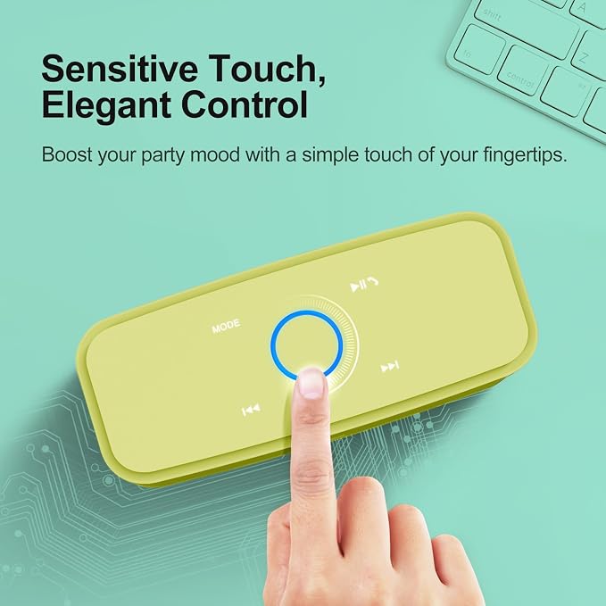 DOSS SoundBox Touch Wireless Bluetooth Speaker