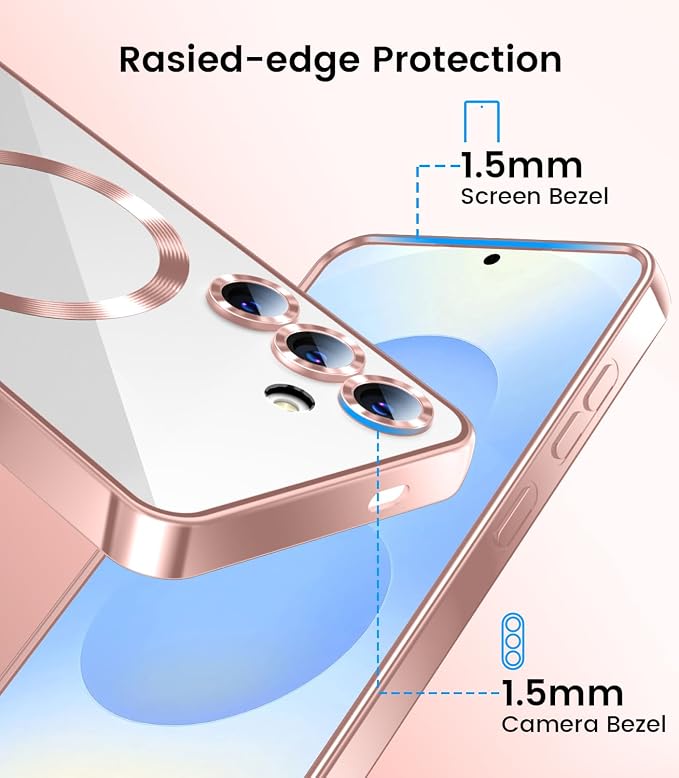 Slim Thin for Samsung Galaxy S25 Plus Case, Compatible