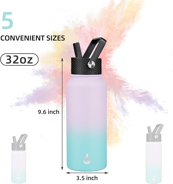 BJPKPK 32oz Insulated Water Bottle