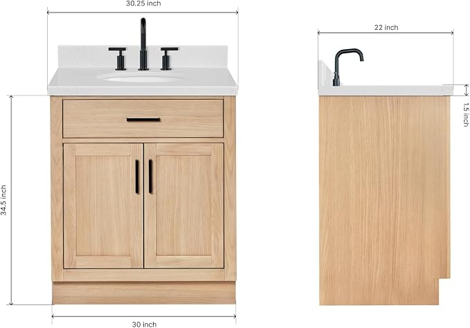 61" Inch Bathroom Vanity