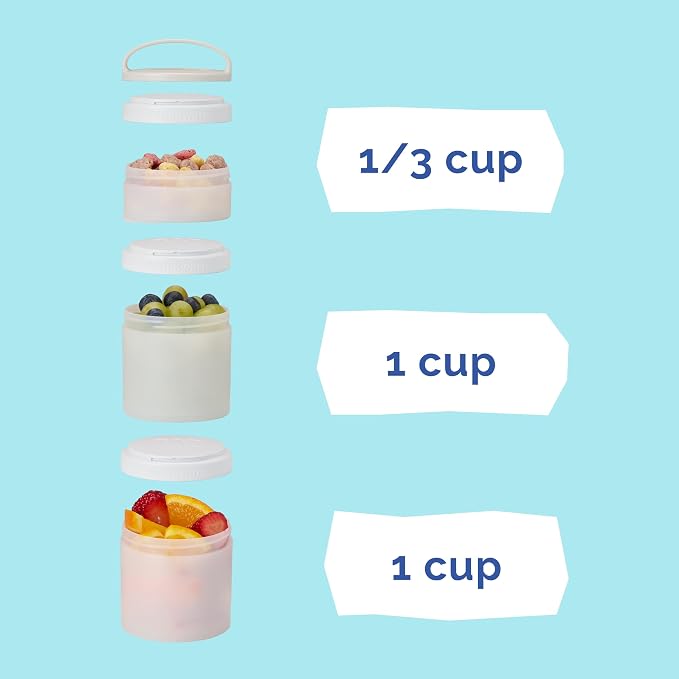 Whiskware Stackable Snack Containers