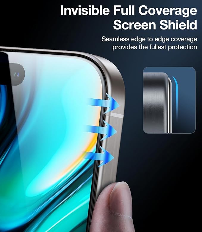 UltraGlass Ultra 9H+ Glass for iPhone 14 Pro Privacy Screen Protector Glass