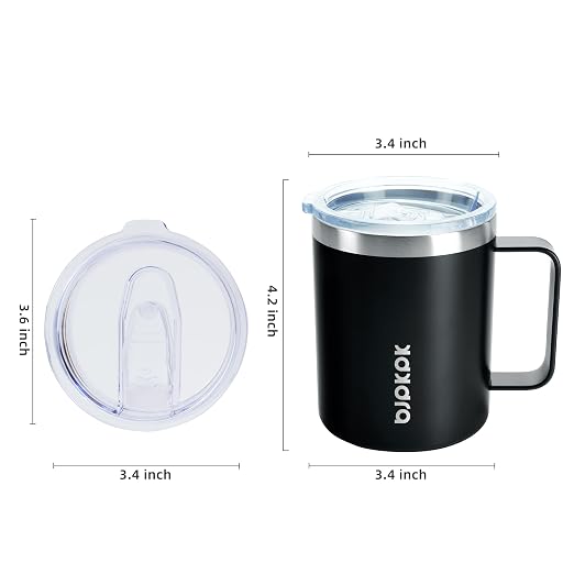 BJPKPK 2PCS Insulated Coffee Mug
