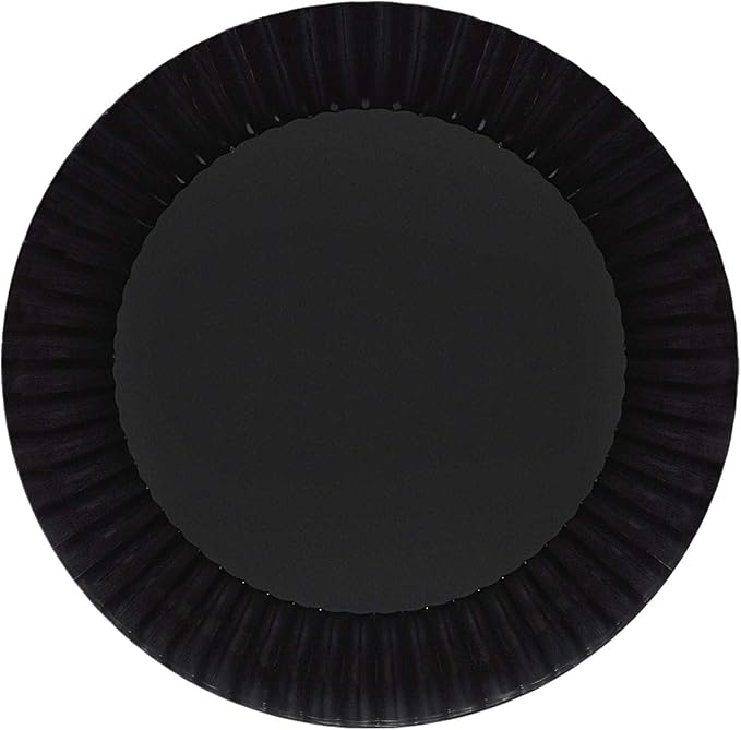 Party Essentials Deluxe Quality Hard Plastic 7.5-Inch Round Party/Salad Plates