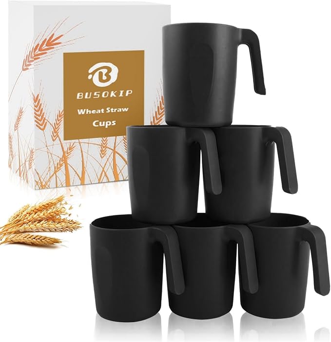 Wheat Straw Coffee Cups 16 OZ, Wheat Straw Cups