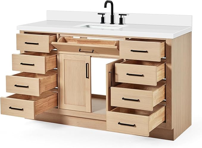 61" Inch Bathroom Vanity