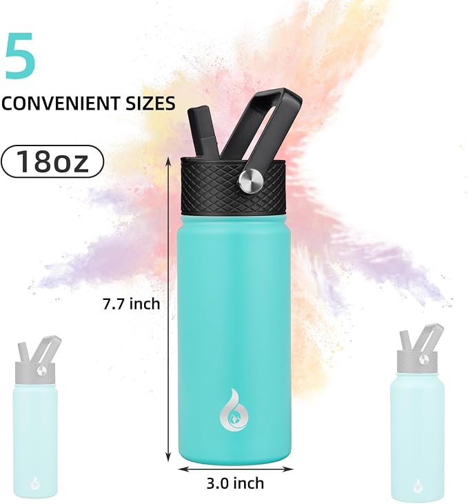 BJPKPK 18oz Insulated Water Bottle
