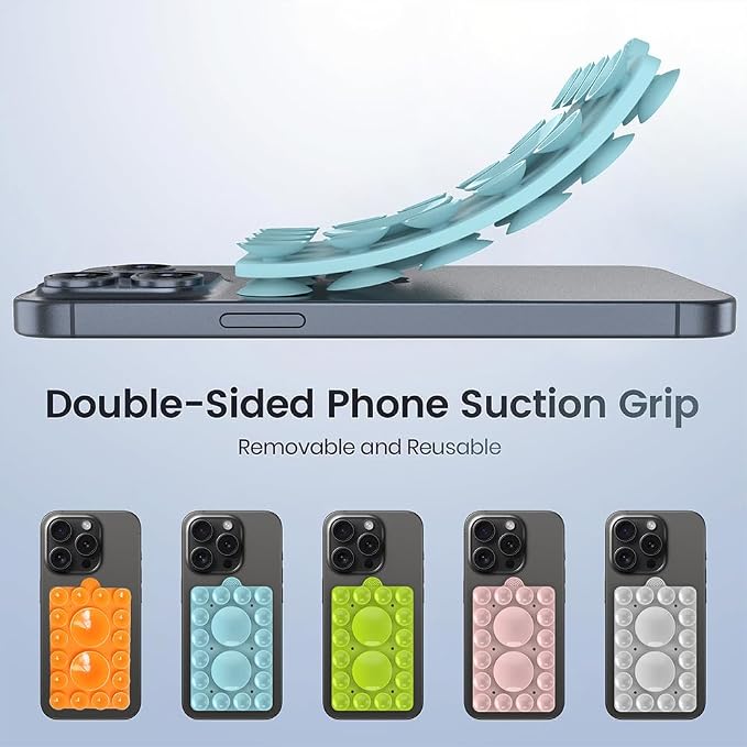 Silicone Suction Phone Holder Mount, Silicon Adhesive Phone Accessory