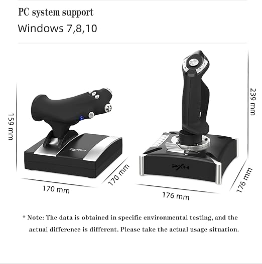 PXN-2119Pro Flight simulator controls Flight Stick