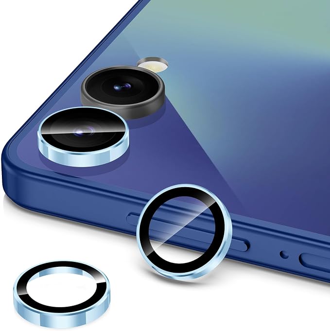 for Samsung Galaxy Z Flip 7 Camera Lens Protector, Individual Metal Ring