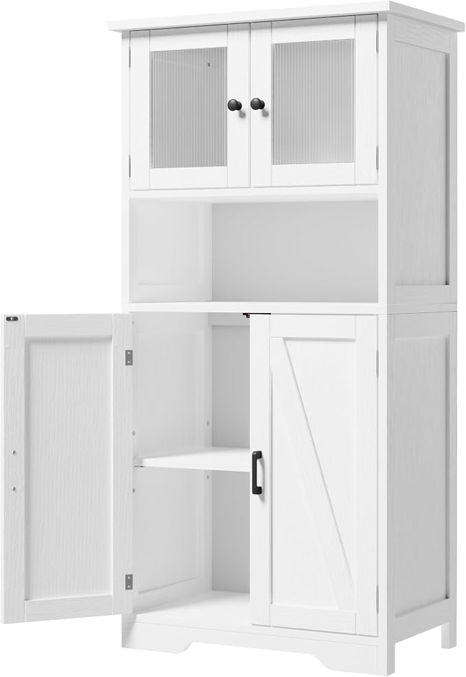 50" Tall Bathroom Cabinet
