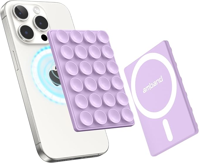 amBand Silicone Suction Phone Mount Trendy Stocking Stuffers