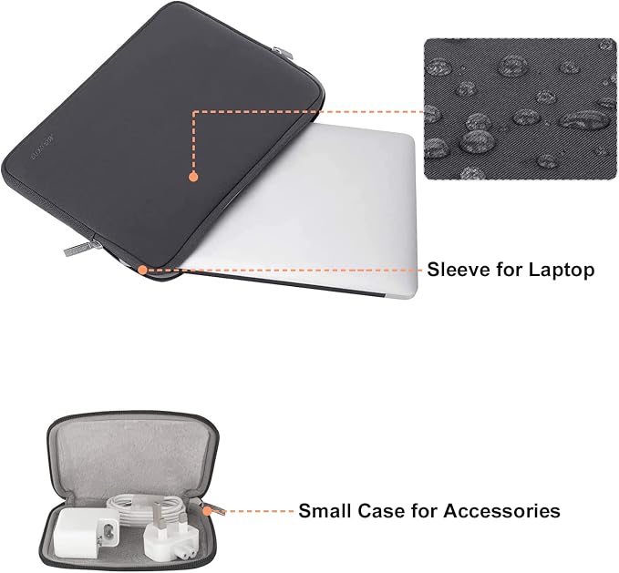 MOSISO Laptop Case 13.3 inch, 13-13.3 inch Laptop Sleeve Bag Compatible