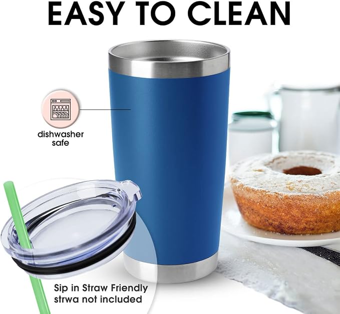 HASLE OUTFITTERS 20oz Tumblers Stainless Steel Mugs