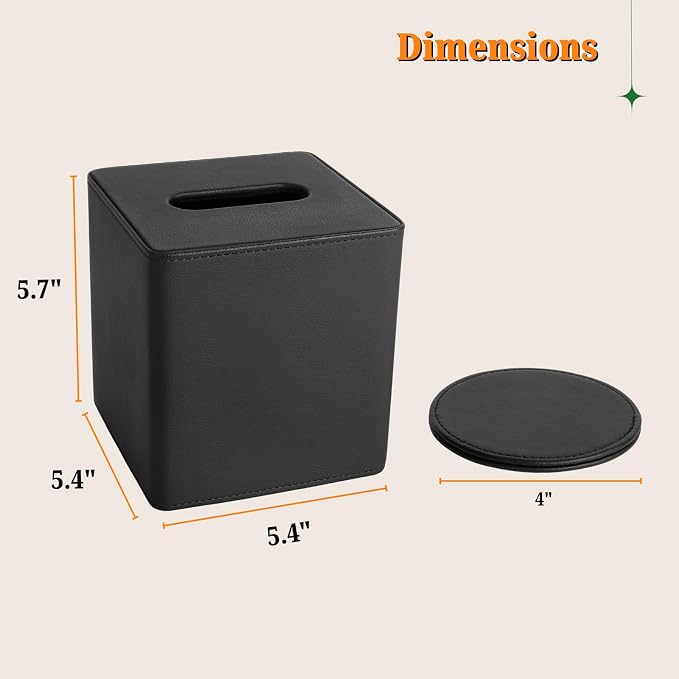 LAMOTI Tissue Box Cover Square