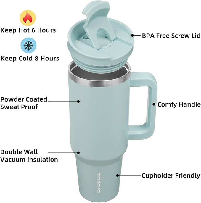 BJPKPK 40 oz Insulated Tumbler