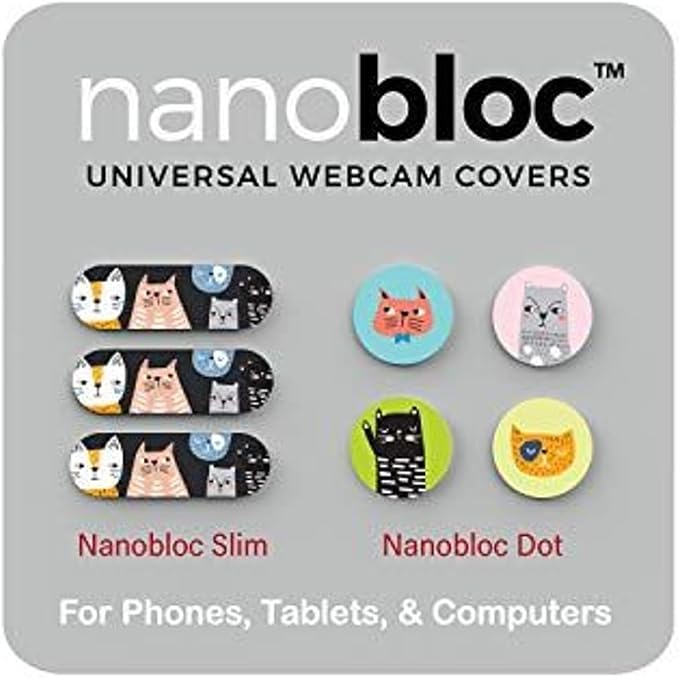 Camera Blocker for Phone & Laptop Webcam Cover Slides