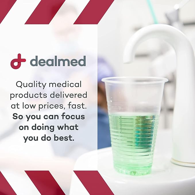 Dealmed 5 oz Disposable Plastic Cups