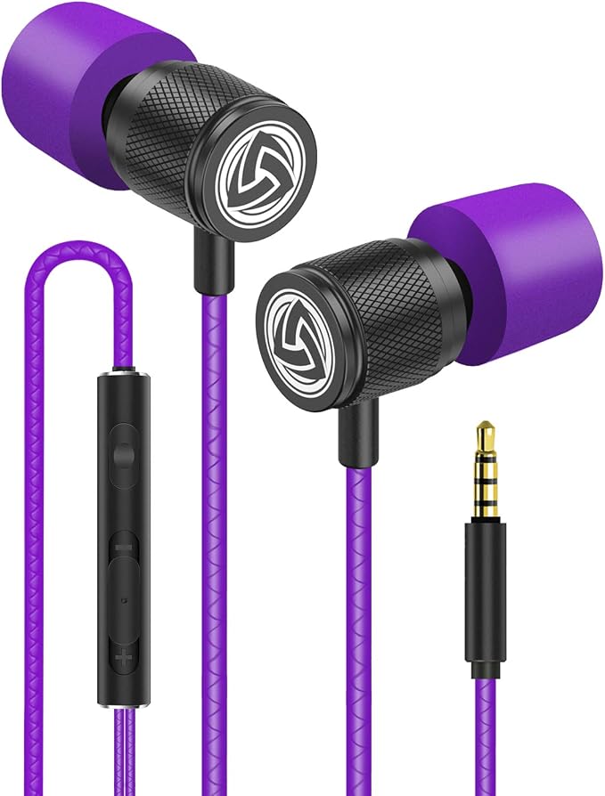 LUDOS Ultra Wired Earbuds in-Ear Headphones, 5 Years Warranty, Earphones