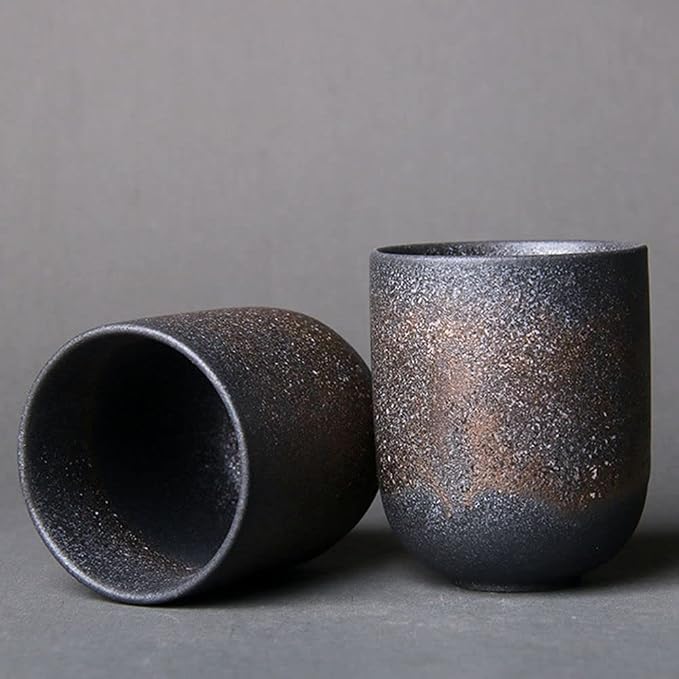 130ML Ceramic Tea, Kung Fu Cups Chinese Tea Cup, Japanese Style Handle-Less